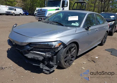 2023 Honda Civic Sport from USA, damaged, VIN 2HGFE2F52PH529208